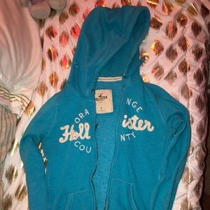 Holister zip up jacket